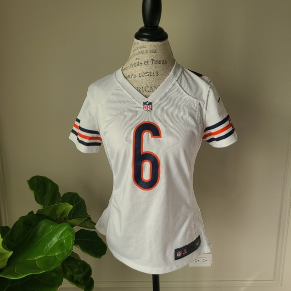 NFL on field Chicago Bears Nike jersey t-shirt sz.S women's  #6 Cutler - Picture 1 of 9